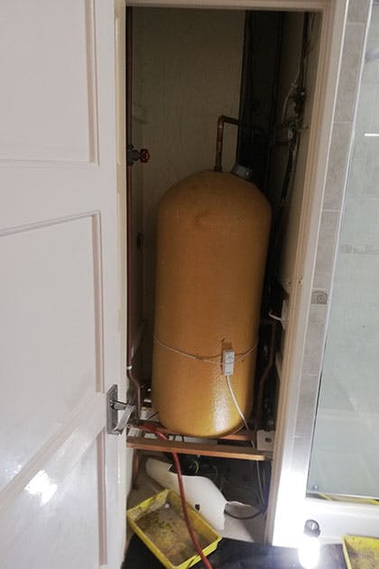 hw tank removal to fit combi