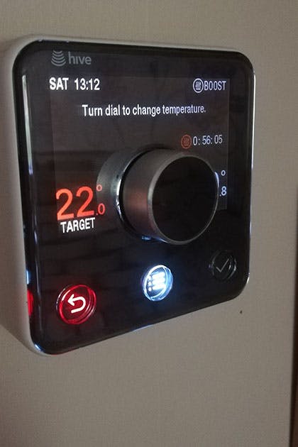 Smart Thermostat fitted allowing heating and hot water control from your phone